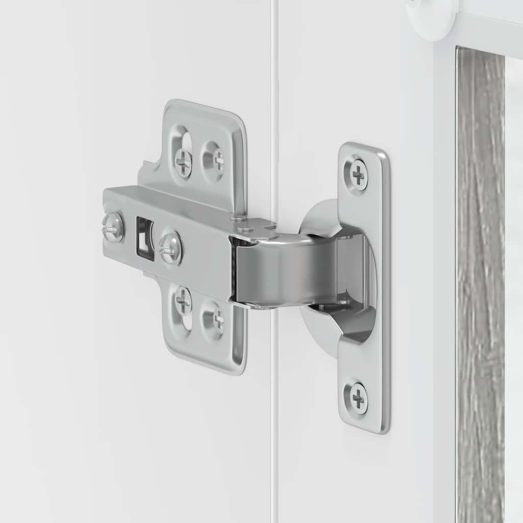 Pensile da Cucina con Porta in Vetro Porto Grigio Sonoma 854013