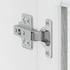 Pensile da Cucina con Porta in Vetro Porto Grigio Sonoma 854013