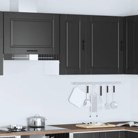 Pensile da Cucina Porto Nero in Legno Multistrato 854018