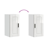 Pensile da Cucina Porto Bianco Lucido in Legno Multistrato 854019