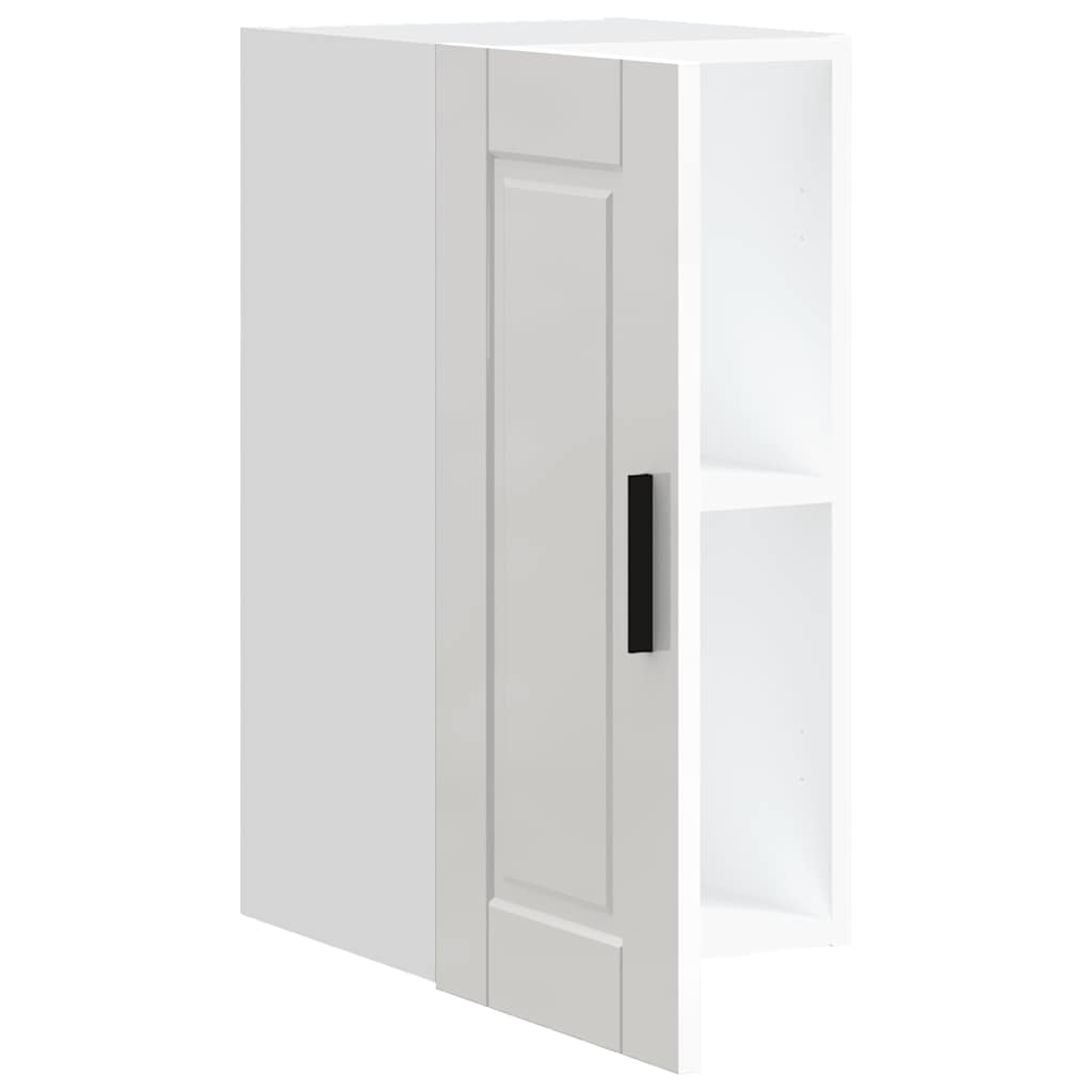 Pensile da Cucina Porto Bianco Lucido in Legno Multistrato 854019