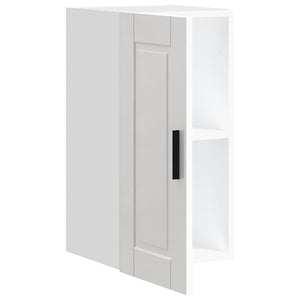 Pensile da Cucina Porto Bianco Lucido in Legno Multistrato 854019