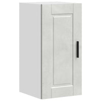 Pensile da Cucina-Mobile Cucina da Parete Porto Grigio Cemento in Legno Multistrato 160919