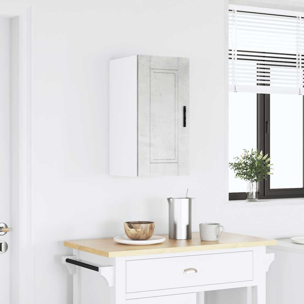 Pensile da Cucina Porto Grigio Cemento in Legno Multistrato 854021