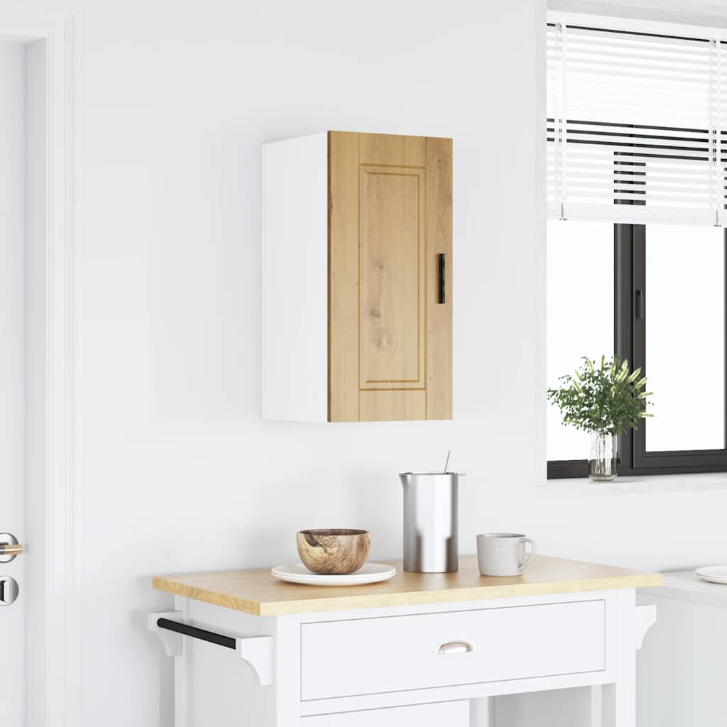 vidaXL Pensile da Cucina Porto Rovere Artigianale Legno Multistrato