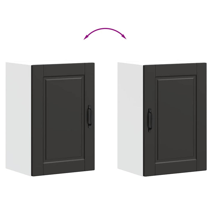 Pensile da Cucina Porto Nero in Legno Multistrato 854028