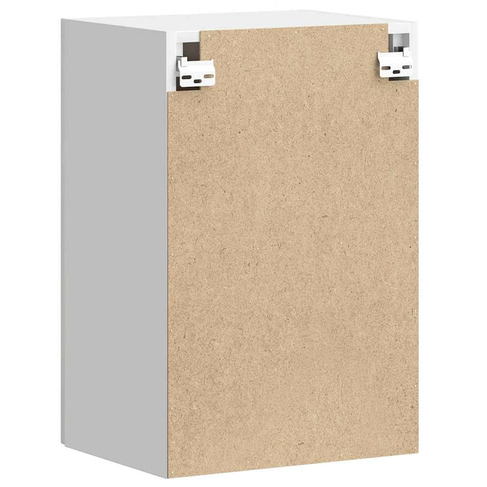 Pensile da Cucina-Mobile Cucina da Parete Porto Bianco Lucido in Legno Multistrato 307980