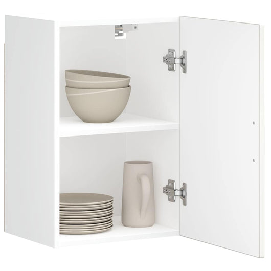 Pensile da Cucina Porto Bianco Lucido in Legno Multistrato 854029