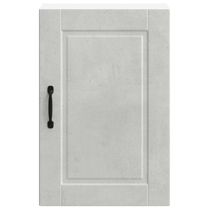 vidaXL Pensile da Cucina Porto Grigio Cemento in Legno Multistrato