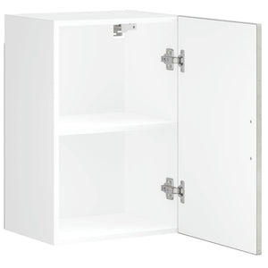 vidaXL Pensile da Cucina Porto Grigio Cemento in Legno Multistrato