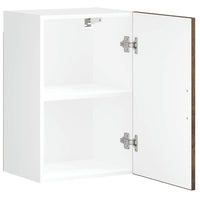 Pensile da Cucina-Mobile Cucina da Parete Porto Rovere Fumo in Legno Multistrato 849899