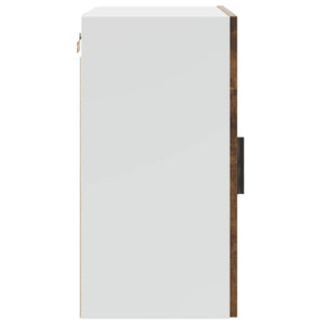 Pensile da Cucina-Mobile Cucina da Parete Porto Rovere Fumo in Legno Multistrato 849899