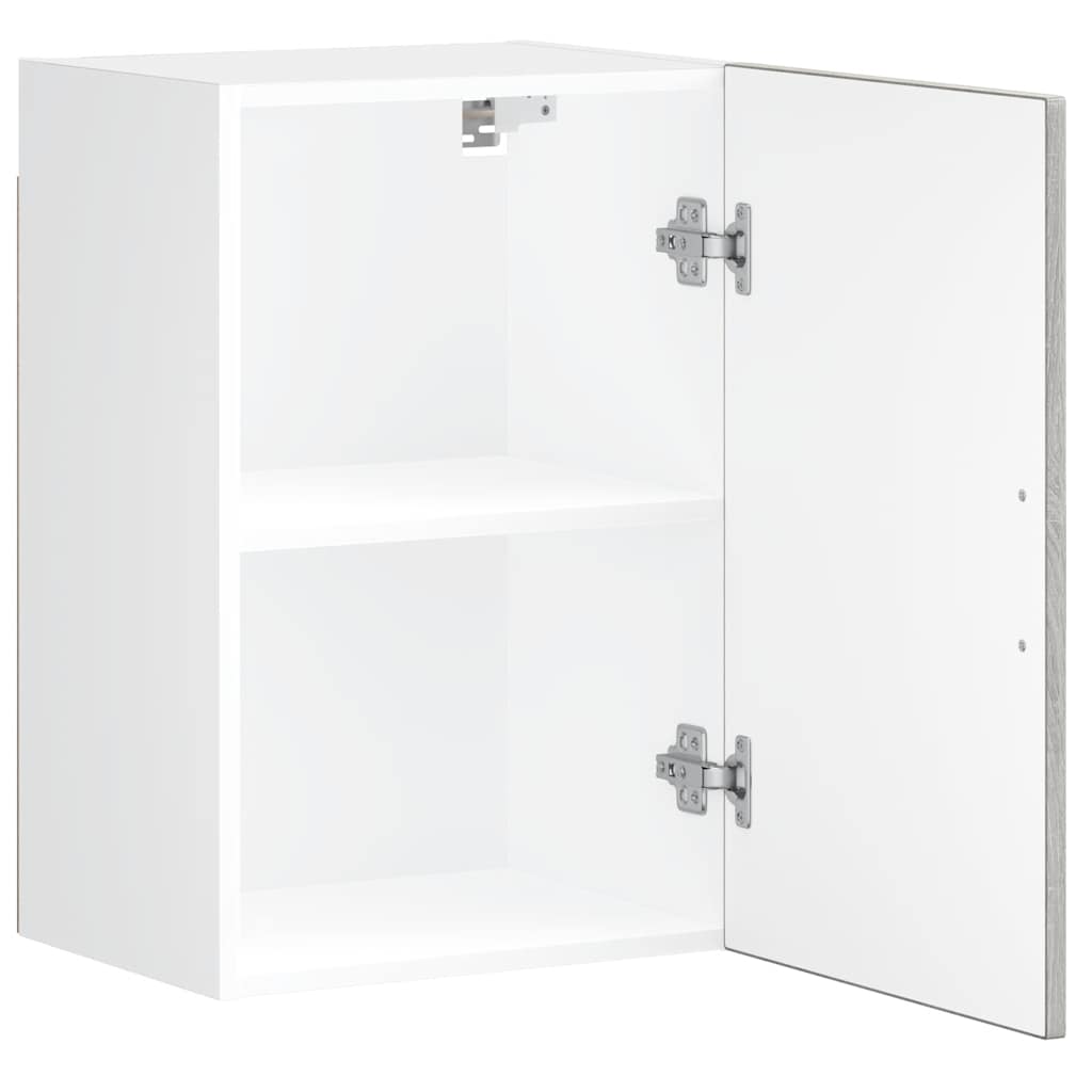 Pensile da Cucina-Mobile Cucina da Parete Porto Grigio Sonoma in Legno Multistrato 638099