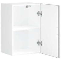 Pensile da Cucina-Mobile Cucina da Parete Porto Grigio Sonoma in Legno Multistrato 638099