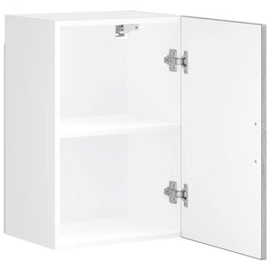 Pensile da Cucina-Mobile Cucina da Parete Porto Grigio Sonoma in Legno Multistrato 638099