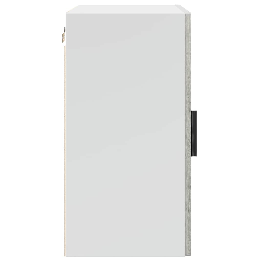 Pensile da Cucina-Mobile Cucina da Parete Porto Grigio Sonoma in Legno Multistrato 638099