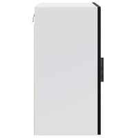 Pensili da Cucina 2 pz-Mobile Cucina da Parete Porto Nero in Legno Multistrato