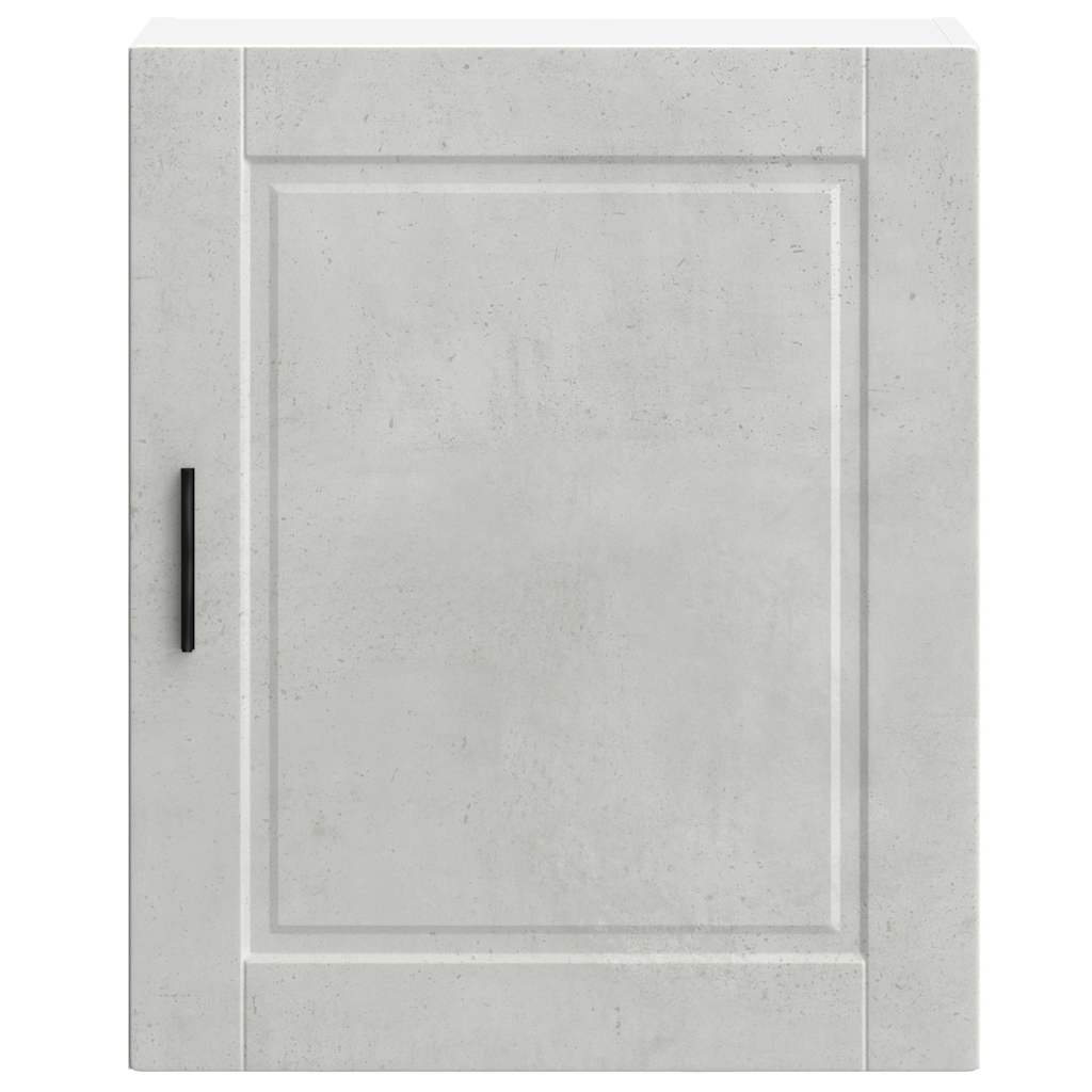 vidaXL Pensile da Cucina Porto Grigio Cemento in Legno Multistrato