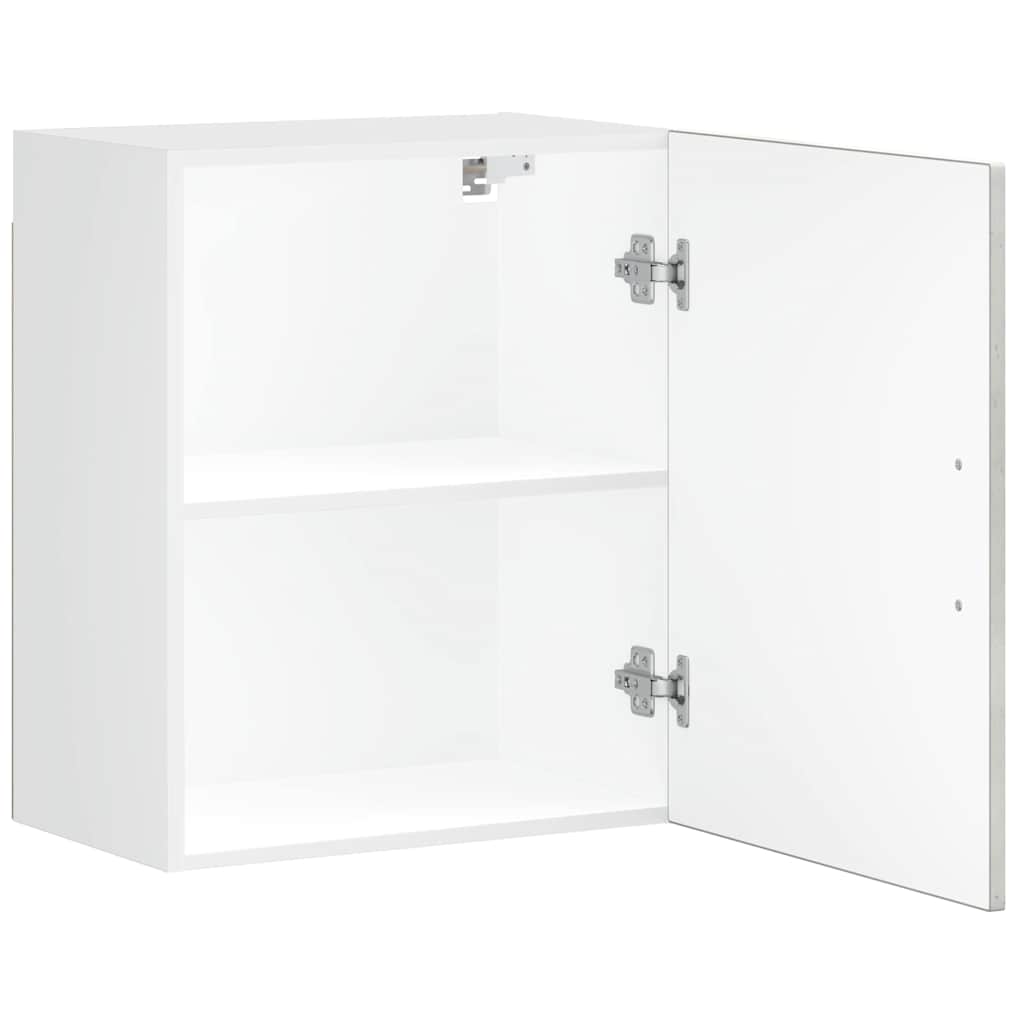 vidaXL Pensile da Cucina Porto Grigio Cemento in Legno Multistrato