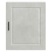 Pensili da Cucina 2 pz Porto Grigio Cemento Legno Multistrato 854046