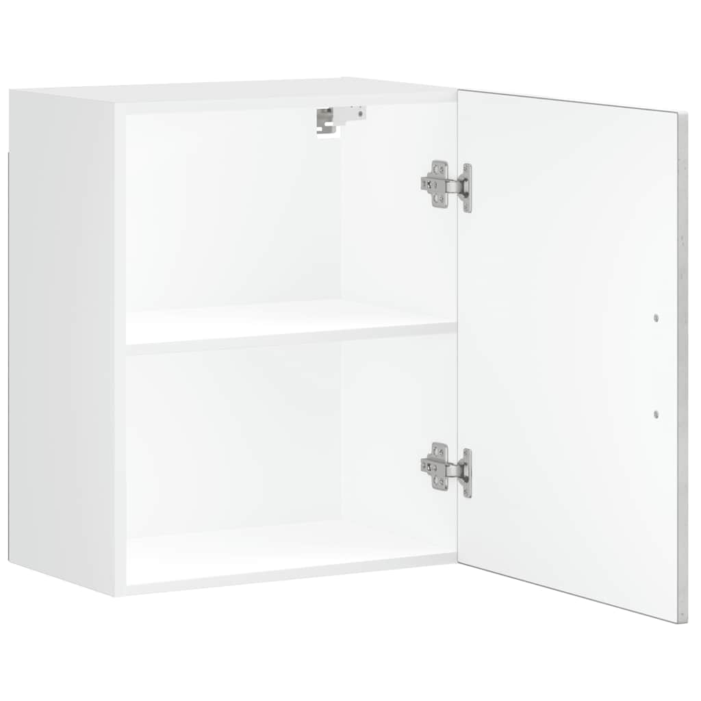 Pensili da Cucina 2 pz Porto Grigio Cemento Legno Multistrato 854046