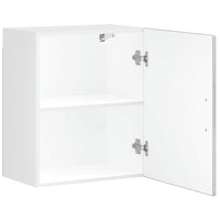 Pensili da Cucina 2 pz Porto Grigio Cemento Legno Multistrato 854046