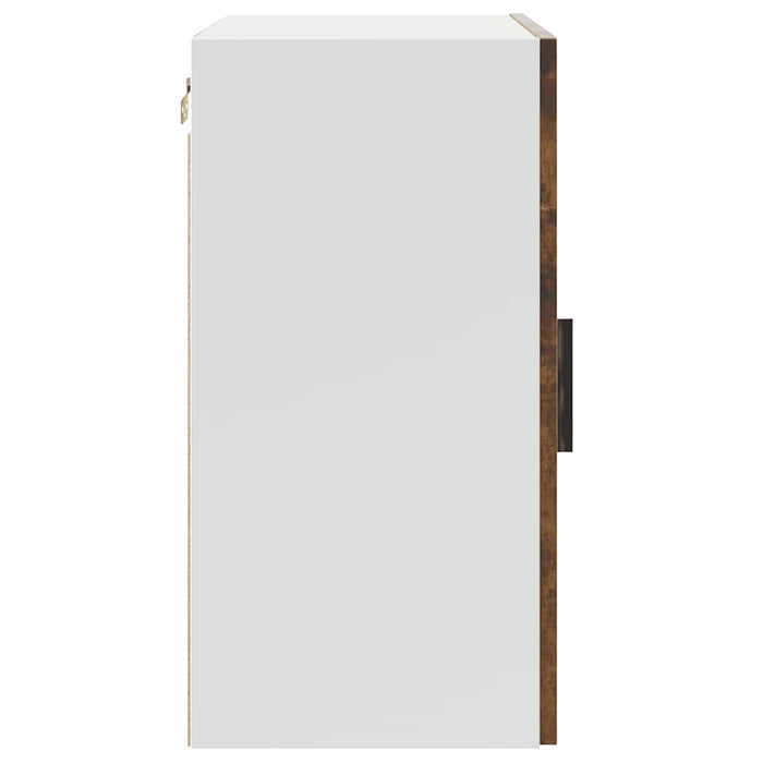 Pensili da Cucina 2 pz Porto Rovere Fumo in Legno Multistrato 854048