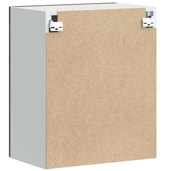 Pensili da Cucina 2 pz Porto Rovere Fumo in Legno Multistrato 854048