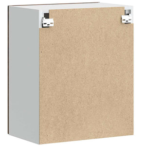 Pensili da Cucina 2 pz-Mobile Cucina da Parete Porto Rovere Fumo in Legno Multistrato