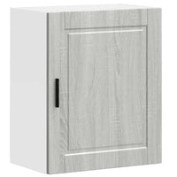 Pensili da Cucina 2 pz Porto Grigio Sonoma in Legno Multistrato 854050