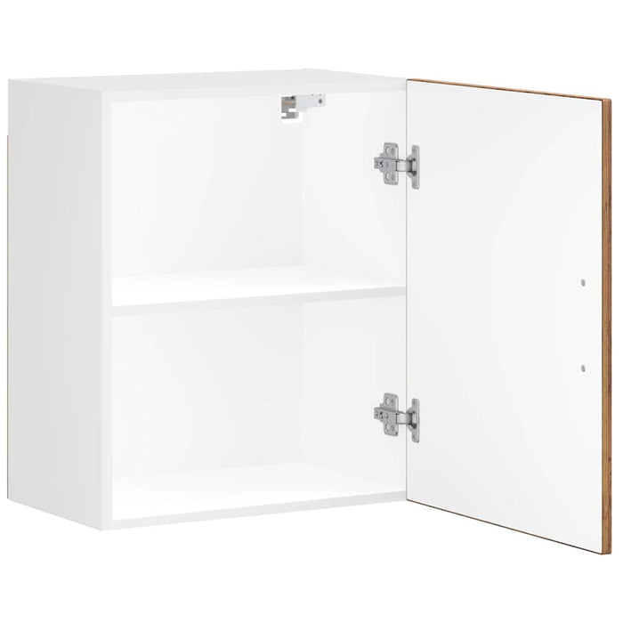 Pensili da Cucina 2 pz-Mobile Cucina da Parete Porto Legno Antico in Legno Multistrato