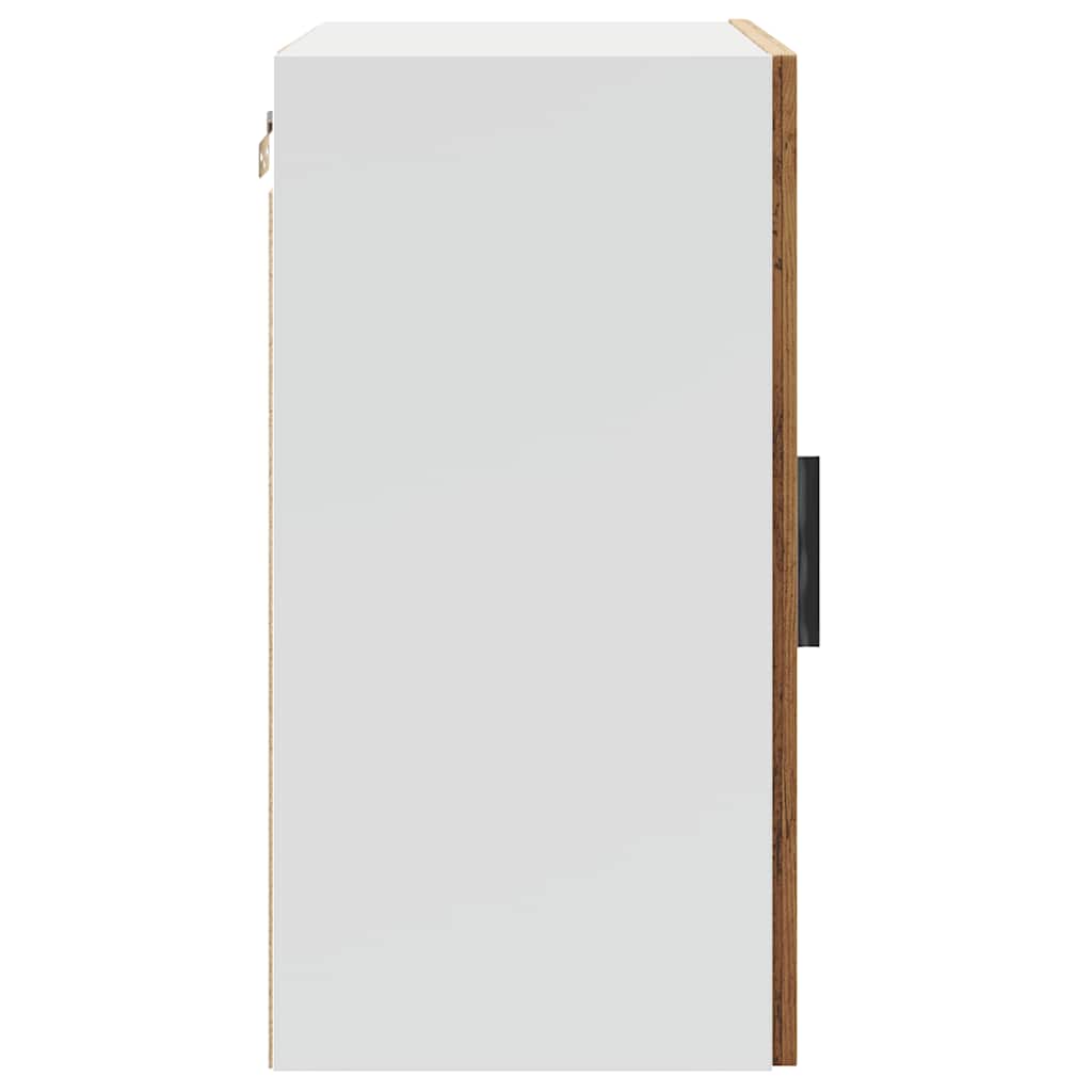 Pensili da Cucina 2 pz-Mobile Cucina da Parete Porto Legno Antico in Legno Multistrato