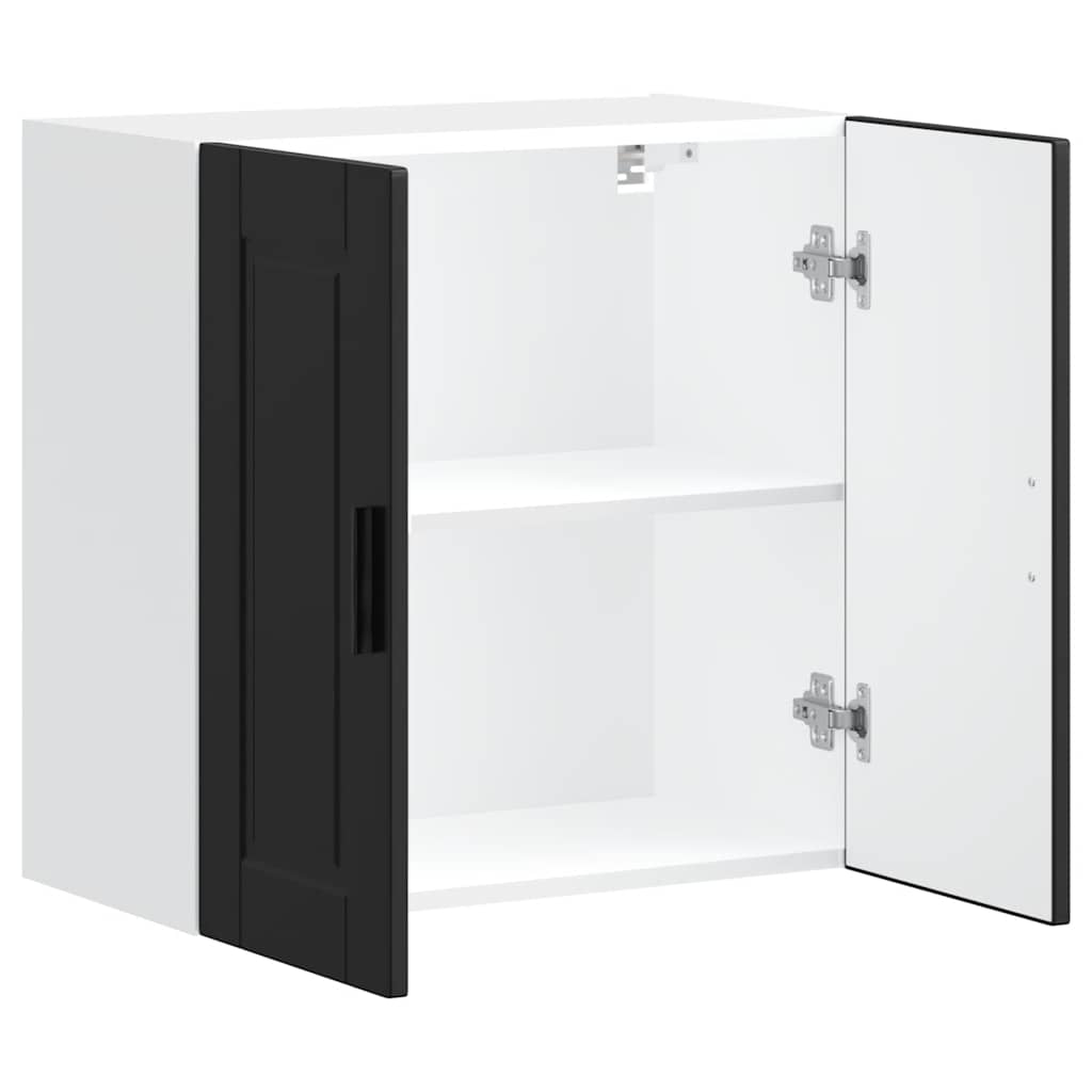 Pensile da Cucina Porto Nero in Legno Multistrato 854058