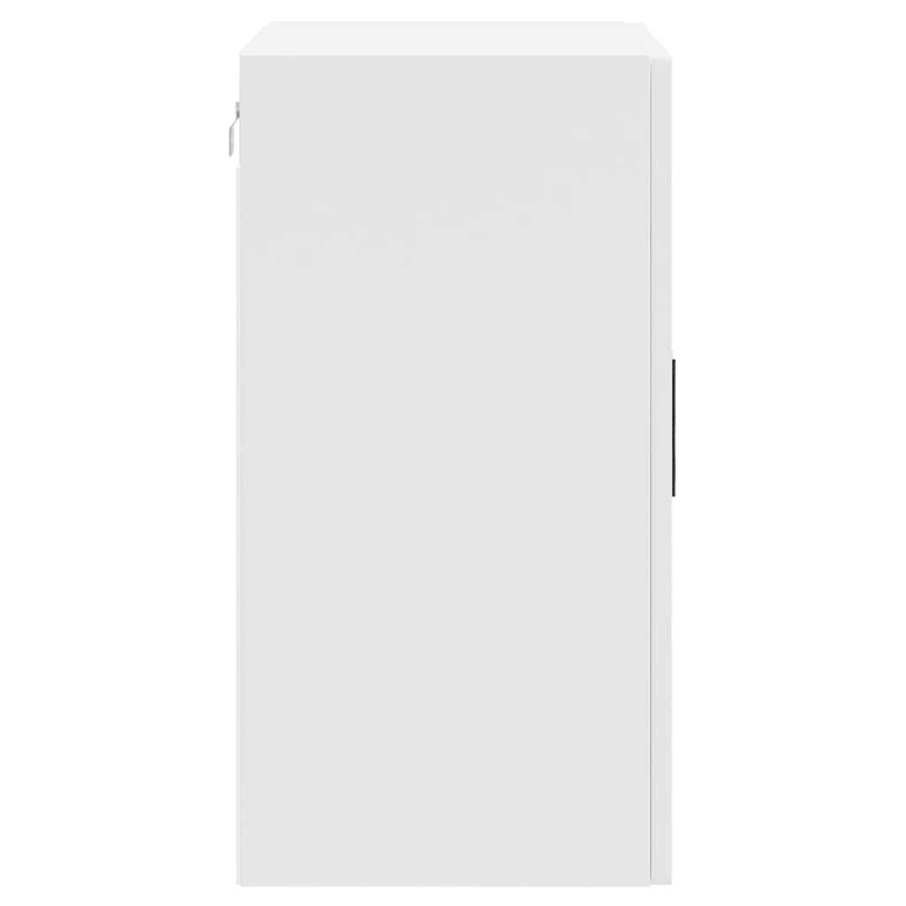 Pensile da Cucina-Mobile Cucina da Parete Porto Bianco Lucido in Legno Multistrato 814236