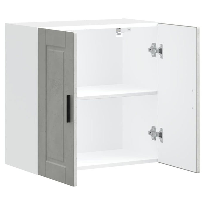 Pensile da Cucina Porto Grigio Cemento in Legno Multistrato 854061