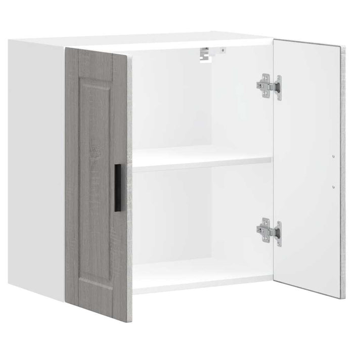 Pensile da Cucina Porto Grigio Sonoma in Legno Multistrato 854063