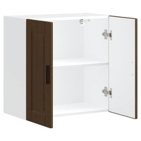 vidaXL Pensile da Cucina Porto Rovere Marrone in Legno Multistrato