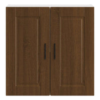 vidaXL Pensile da Cucina Porto Rovere Marrone in Legno Multistrato