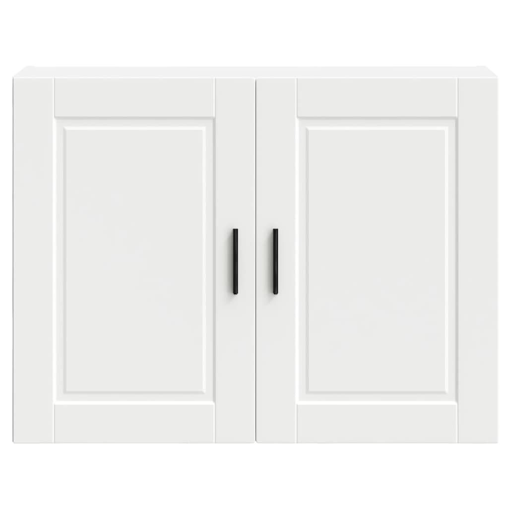 Pensile da Cucina-Mobile Cucina da Parete Porto Bianco in Legno Multistrato 267746