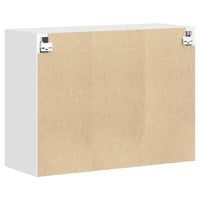 vidaXL Pensile da Cucina Porto Bianco in Legno Multistrato