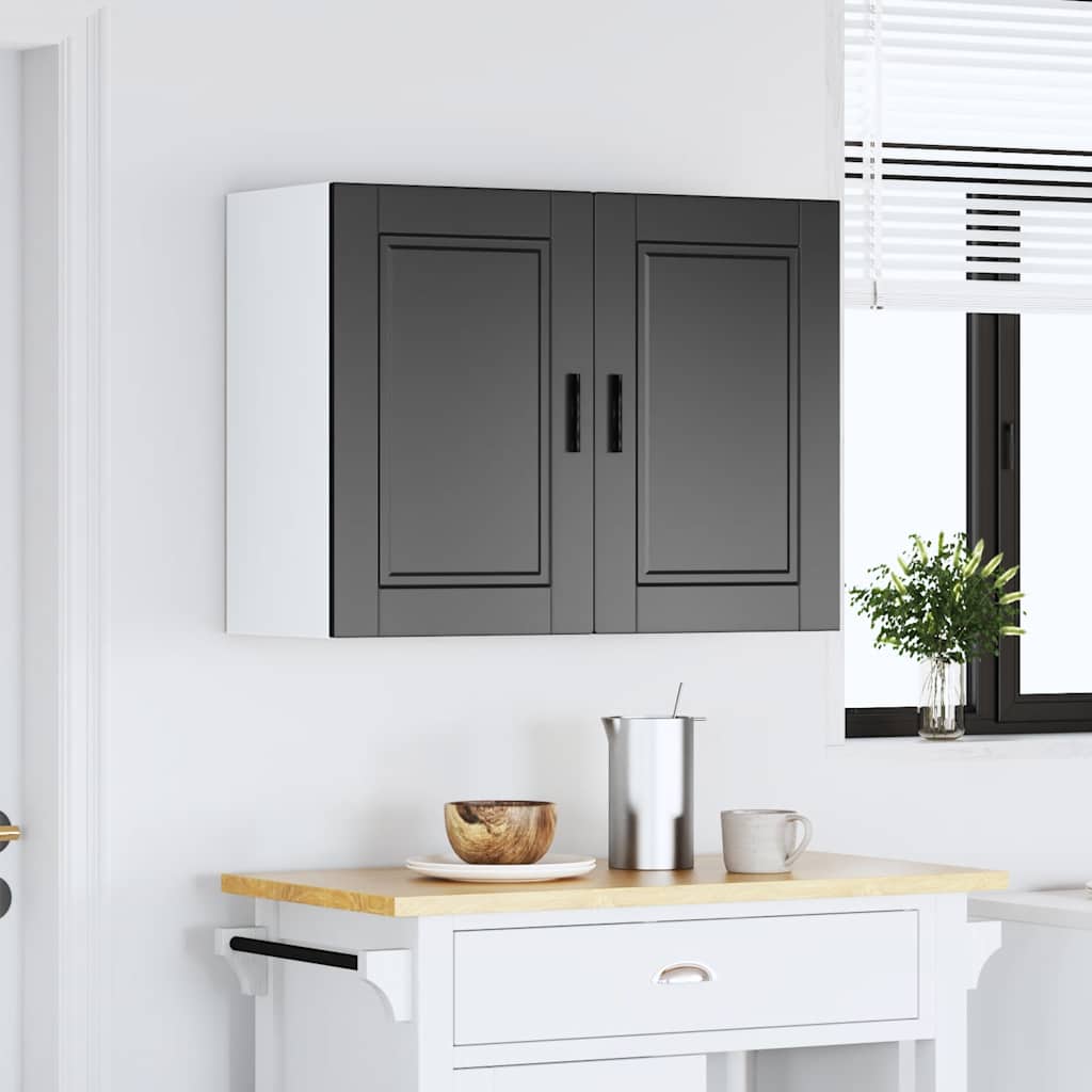 Pensile da Cucina Porto Nero in Legno Multistrato 854068