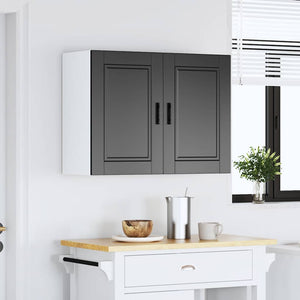 Pensile da Cucina Porto Nero in Legno Multistrato 854068
