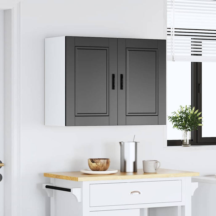 Pensile da Cucina Porto Nero in Legno Multistrato 854068