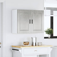 Pensile da Cucina Porto Grigio Cemento in Legno Multistrato 854071