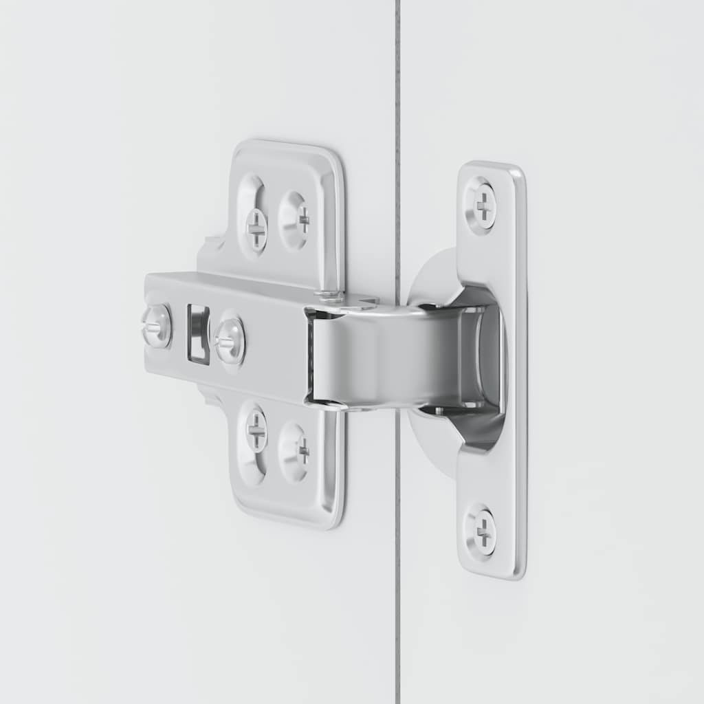 vidaXL Pensile da Cucina Porto Grigio Cemento in Legno Multistrato