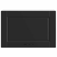 vidaXL Pensile da Cucina Porto Nero in Legno Multistrato