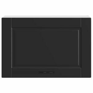 vidaXL Pensile da Cucina Porto Nero in Legno Multistrato