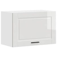 vidaXL Pensile da Cucina Porto Bianco Lucido in Legno Multistrato