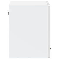 vidaXL Pensile da Cucina Porto Bianco Lucido in Legno Multistrato