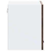 Pensile da Cucina-Mobile Cucina da Parete Porto Rovere Fumo in Legno Multistrato 945951